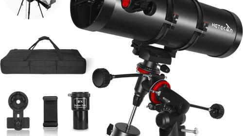 Spiegelteleskop 150 EQ Teleskop Astronomie professionell Äquatorialmontierung Handyhalterung