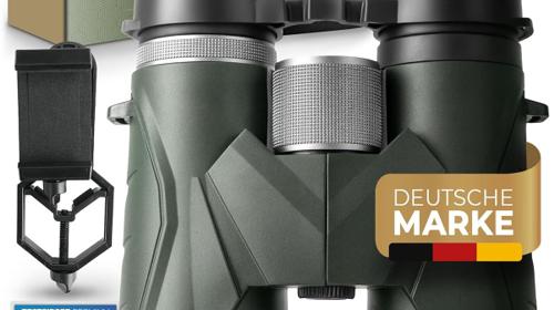 HD Fernglas 12 x 42 Magnesium Fernglas Nitrogenfüllung wasserdicht BAK4 HD Prisma + FMC Objektiv