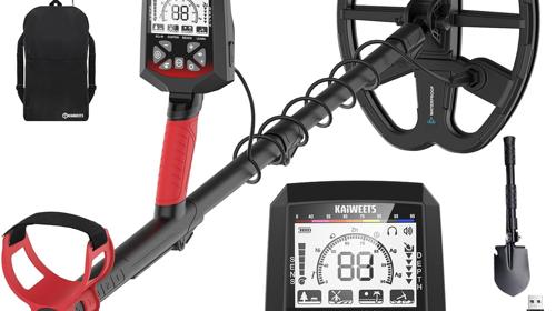 Metalldetektor Goldsuchgerät Metallsuchgerät Suchgerät Bodenmetallsucher Profi wasserdicht Doppel-D