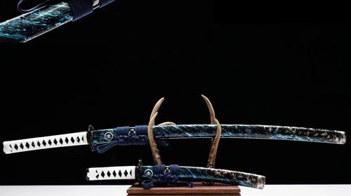 Samurai-Schwerter 2 Stück Dragon-Schwert Ninja-Schwert Kataner-Schwert 104 cm echtes Samuraischwert