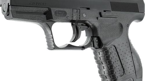 Pistole Walther P99 schwarz 6 mm für Film Theater Fernsehen Requisite für Filmaufnahmen