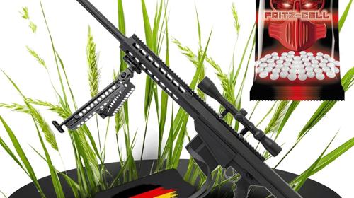 Scharfschützengewehr Gewehr Sturmgewehr Pistole M82 140 cm Softair Waffe 0,5 Joule 6 mm Zweibein