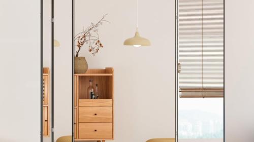 Ganzkörperspiegel 180x180 Tanzspiegel Therapiespiegel Standspiegel Multifunktionsspiegel auf Rollen