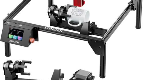 Lasergravierer Laserschneider Graviergerät 10 W Metall Glas Holz Arbeitsbereich 400 × 400 mm