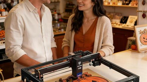 Laser Graviermaschine Laser Cutter Laserschneider Graviergerät 36 W 24000 mm/min Duale Linearführung