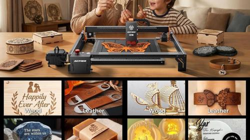 Gravur Maschine Laser Graviermaschine 48 W Lasergravierer Laser Cutter 24000 mm/min duale Linear