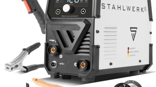 Schweißgerät Mini FLUX 120 ST Digital Fülldrahtschweißen (FLUX) ohne Schutzgas bis 120 A kompakt