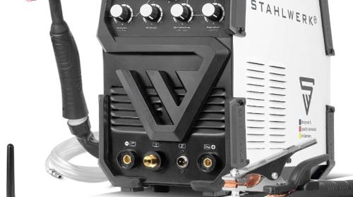 Schweißmaschine Schweißgerät 2-in-1 Kombi Profi-Schweißgerät AC/DC WIG 200 ST WIG & MMA (E-Hand/ARC)