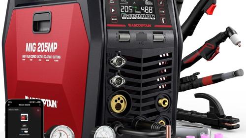 MIG-Schweißgerät Mehrprozess-Schweißgerät Schweißgerät 9 in 1 iControl App‑Steuerung Plasmaschneider