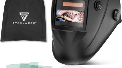 Schweißhelm Schweißmaske Automatik-Schweißhelm Schweißschild 3 in 1 True-Colour auto Abdunkelung