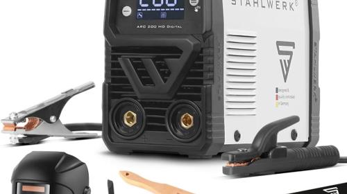 Digital Elektroden-Schweißgerät 200 A Vollausstattung MMA/E-Hand & Lift-TIG (DC)