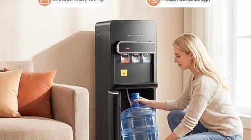 Wasserspender Heißwasserspender Kaltwasserspender Trinkwasserspender 500 W elektrisch Bodenbefüllung