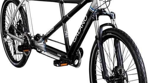 Tandem Fahrrad 26 Zoll Mountainbike Tandemfahrrad Nashville 24 Gang MTB Hardtail Fahrrad Alurahmen