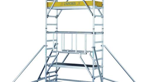 Handwerkergerüst 9,25 m Fahrgerüst Plattform 1,80 x 0,60 m Arbeitshöhe 9,25 m Rollgerüst Malergerüst