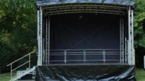 mobile Bühne, Trailerbühne 6m x 4m