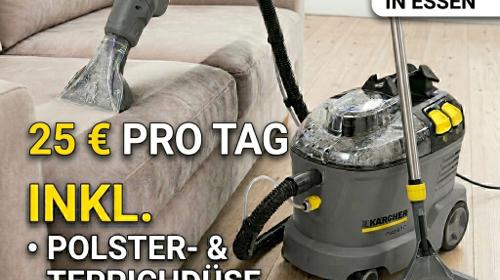 Kärcher Puzzi 8/1 Profi-Polsterreiniger & Teppichreiniger mieten
