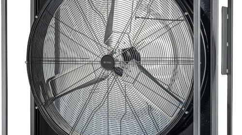 Windmaschine Ventilator 90 cm Industrieventilator 21.060 m³/h Luftstrom 1000 W 2 Stufen Laufrollen