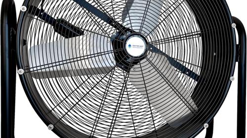 Trommelventilator Windmaschine Bauventilator Hallenventilator Baugebläse Baulüfter 19.200 m³/h Ø 100