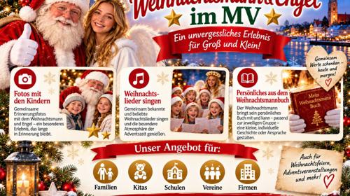 Weihnachtsmann & Engel im MV