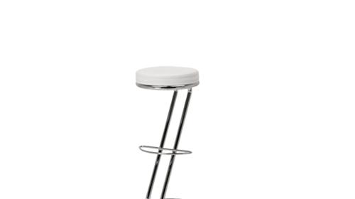 Barhocker Z-Fuss weiß – Bartheke, Mobile Bar, Ausschanktheke, Eventtheke