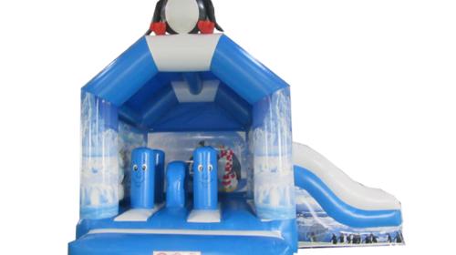 Hüpfburg Pinguin – Springburg, Luftburg, Kinderhüpfburg, Eventmodul