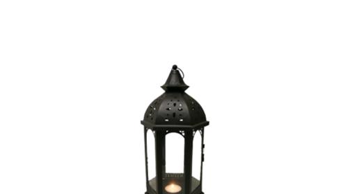 Windlicht mittel 38 cm – Miettisch, Eventtisch, Veranstaltungstisch, Partytisch, Tischdeko