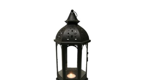 Windlicht  groß 50 cm – Miettisch, Eventtisch, Veranstaltungstisch, Partytisch, Tischdeko