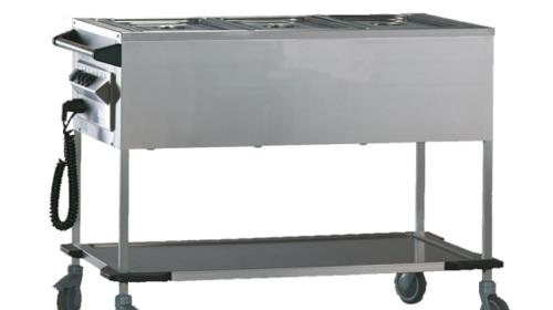 Bain Marie / Wärmewagen – Bartheke, Mobile Bar, Ausschanktheke, Eventtheke, Gastrogerät, Küchengerät