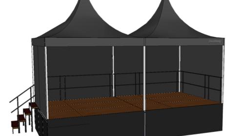 Bühne 3 x 6 m – Bühne