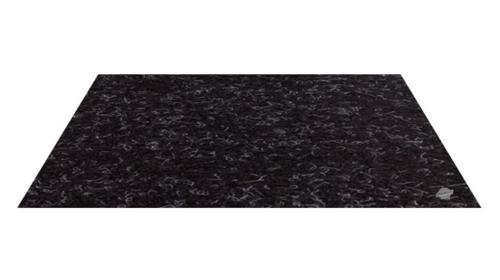 Teppichfliesen 2x1m schwarz