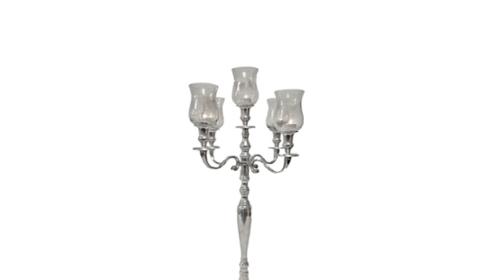 Kerzenleuchter 5-armig 75 cm – Miettisch, Eventtisch, Veranstaltungstisch, Partytisch, Tischdeko