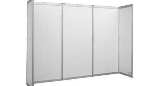 Messestellwandset 25 m + 5 Endstangen (SET) S100 – Stellwände