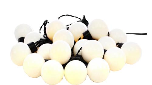 20 LED Lichterkette warm - weiß