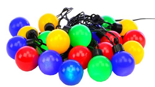 20 LED Lichterkette Bunt