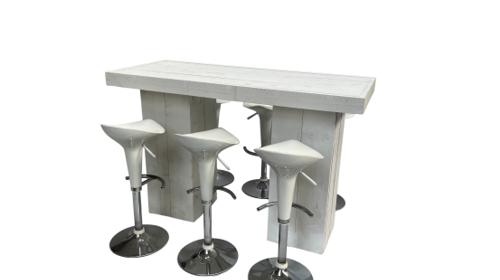 Woodlounge Space Hightable Set 6P.