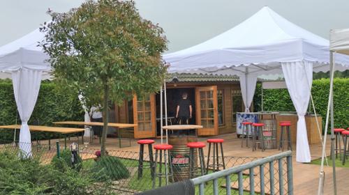 Holzterrasse / Zuweg m²
