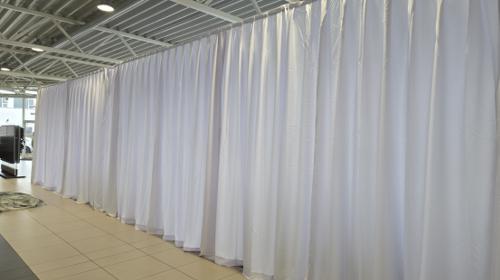 Pipe and Drape 3m Set weiss – Stellwände