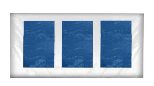 Seitenwand 4 m mit 3 Fenstern weiss (Mastertent) – Faltpavillon, Faltzelt, Eventpavillon, Pavillon
