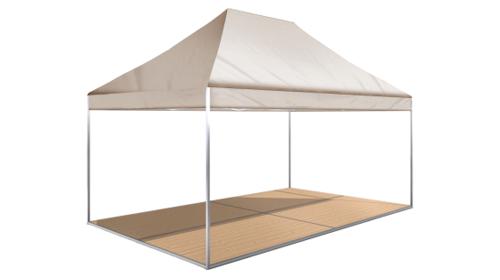 Mastertent 12 x 6 m (Sandfarbe)