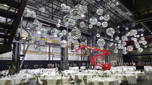 Spiegelkugel 20 cm – Eventbeleuchtung, Bühnenlicht, Veranstaltungslicht, Lichttechnik