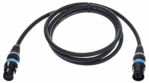 5 Pol. DMX-Kabel 3 m – Partyverleih