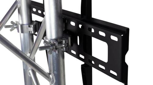 TV Halterung mit 2x Coupler – Bildtechnik, Präsentationstechnik, Medientechnik, Videotechnik