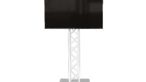Displayset 80 Zoll Smart TV 4K UHD mit Traversenstempel – Bildtechnik, Präsentationstechnik