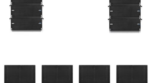 DVA Line Array Set FLY8T-4B