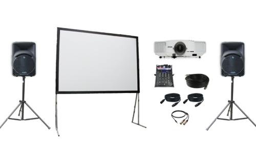 Multimedia SET BEAMER2-L2 – Projektor, Videoprojektor, Präsentationsbeamer, Bildtechnik