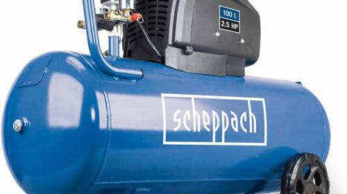 Druckluft Kompressor ölfrei 100 L Kessel 10 Bar Druck 2,5 PS Motor Ansaugleistung 322 L/min.
