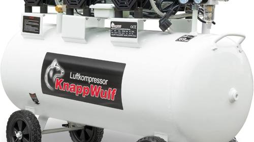 Flüsterkompressor 8 Bar 100L 590L/min 3300 W ölfrei KW 2200 Kompressor Druckluftkompressor Luftdruck