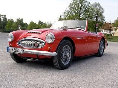 Oldtimer mieten & vermieten - Austin Healey 3000 in Garching bei München