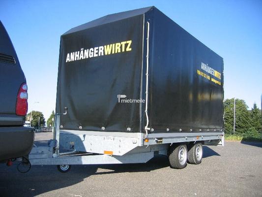 Planenanhänger mieten & vermieten - Planenanhänger Pritsche 4m in Grevenbroich