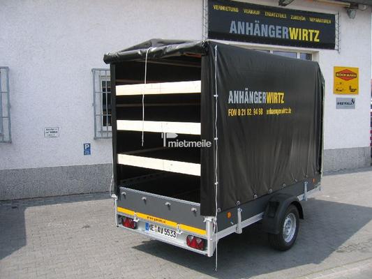 Planenanhänger mieten & vermieten - Planenanhänger Tieflader 3m in Grevenbroich